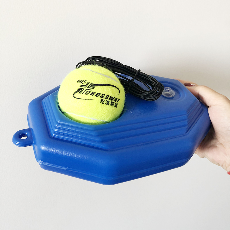 Heavy Duty Tennis Training Aids Werkzeug Partner Basis Elastische Seil 3 Bälle Praxis Selbst-Duty Rebound Tennis Trainer Sparring gerät