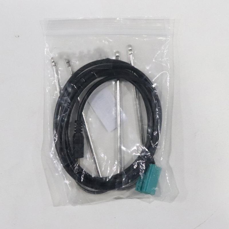 Set 3.5 Mm Jack Aux Input Adapter Kabel Voor Renault 05-11 Clio Megane Laguna HR1 Aux In Ingang adapter Voor Renault