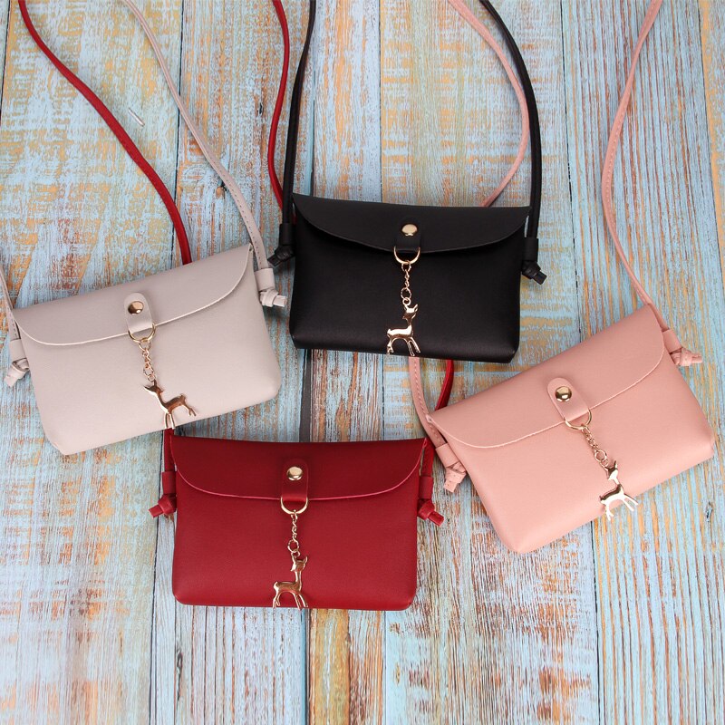 Vogue femme décontracté Rectangle forme Mini Portable unique-sacs à bandoulière en cuir PU téléphone sac à main nouvelle tendance sac à main sac à bandoulière