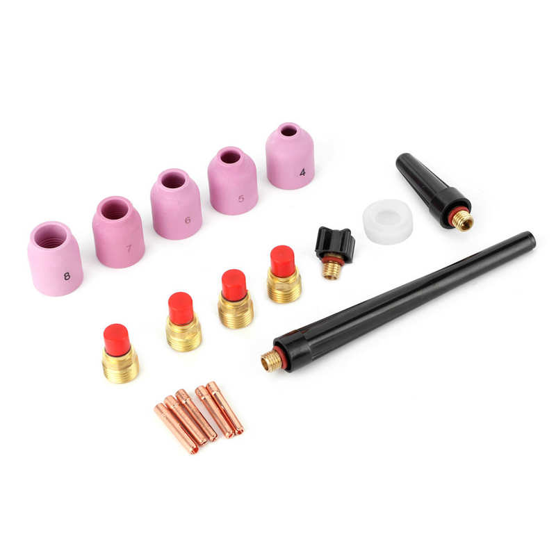 Car Emergency Kit car emergency tool /set Ceramic Nozzle Collet Gas Lens Kit TIG Welding Consumables for WP9