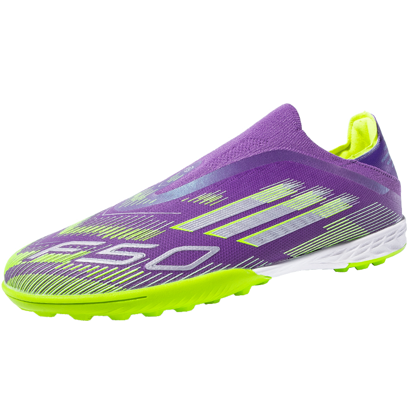 Original Männer Fußball Schuhe Professionelle TF/FG Jungen Fußball Schuhe Gras Indoor Training Kinder Unisex Rutschfeste Fußballplatz stiefel: Lavendel / 40