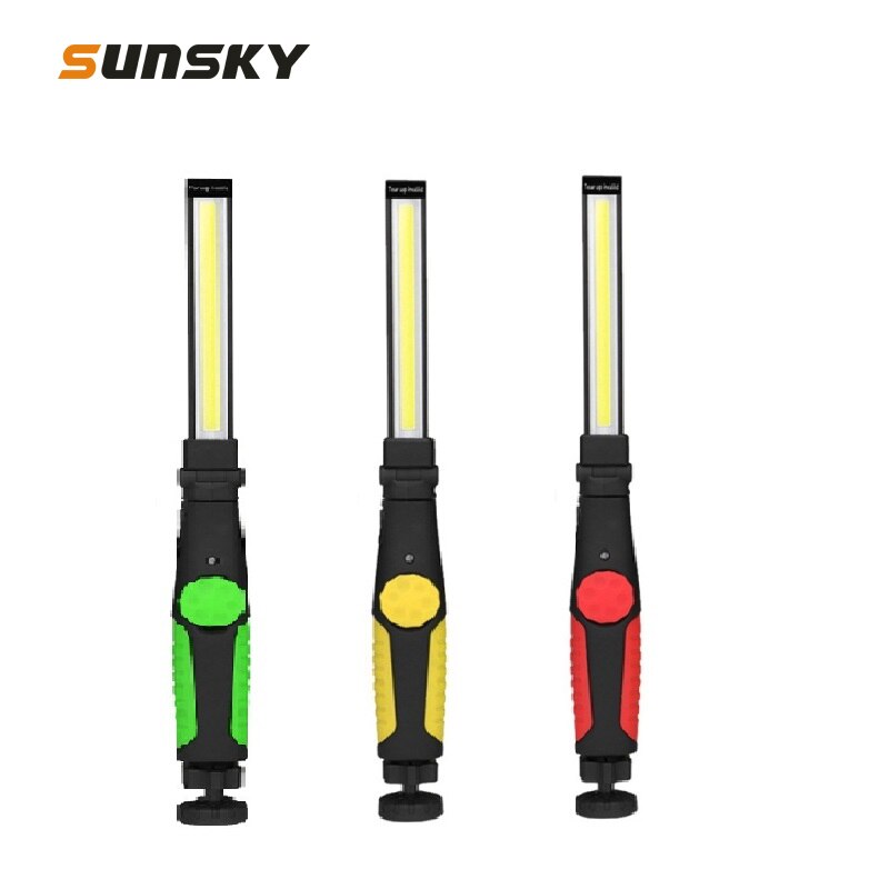 Car Work Maintenance Lamp Inspection Maintenance Light Emergency COB Charging Lamp for Car Home