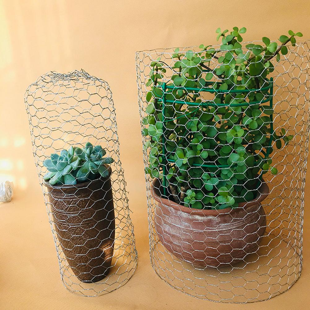 Zeshoekige Mesh Kip Draad Netto Crafting Wire Mesh Netting Met Kniptang Voor Outdoor Tuin Planten Yard Home Decoratie