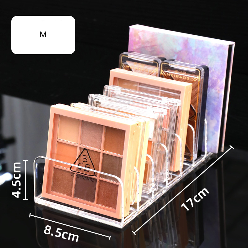 Lidschatten-Palette, Organizer, Lidschatten-Aufbewahrungstablett, Kosmetik-Gestell, machen-hoch-Werkzeuge, Fachhalter für Frauen, machen-hoch-Organizer: Rose Gold