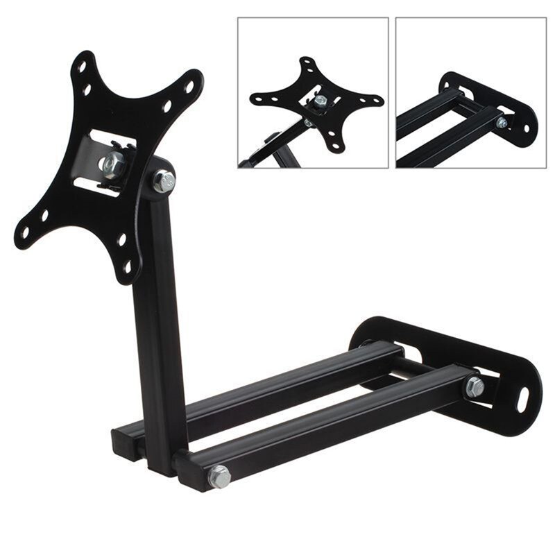 Universal 1Pcs LCD LED TV Wall Mount PC Monitor TV Holder Rotated TV Wall Bracket Tilt Swivel Plasma TV Wall Holder