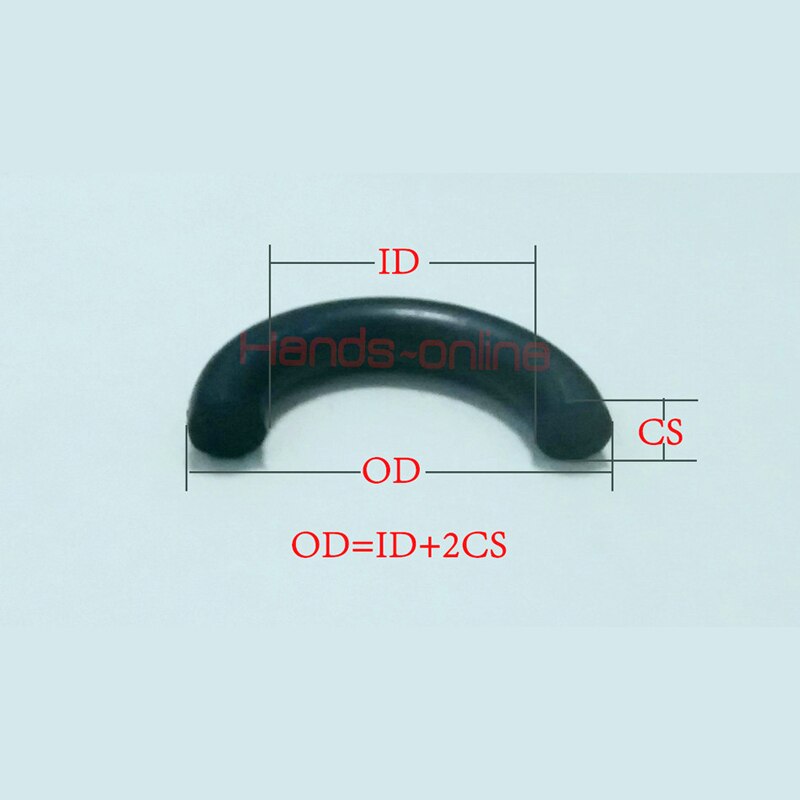 10 Stks 22mm x 3mm Mechanische Rubber O Ring Olie