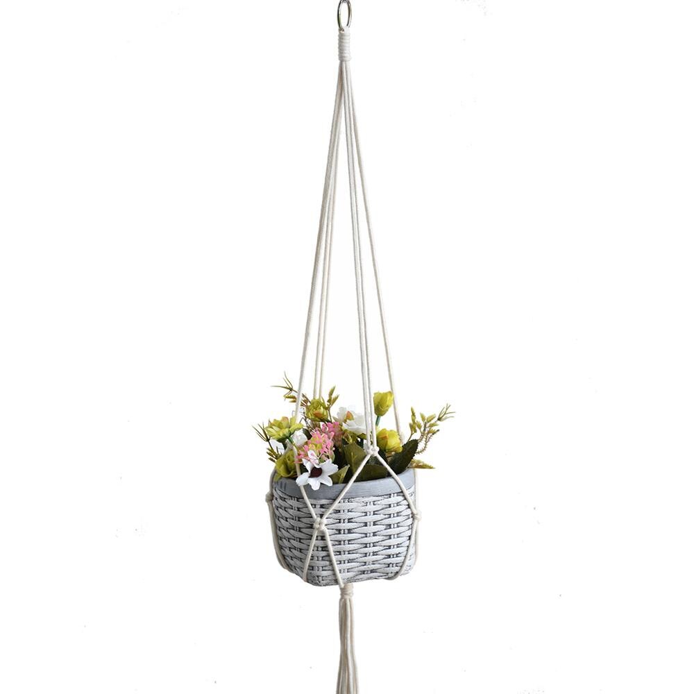 good macrame plant hanger pot hanger pot holder plant holder: RTC1001