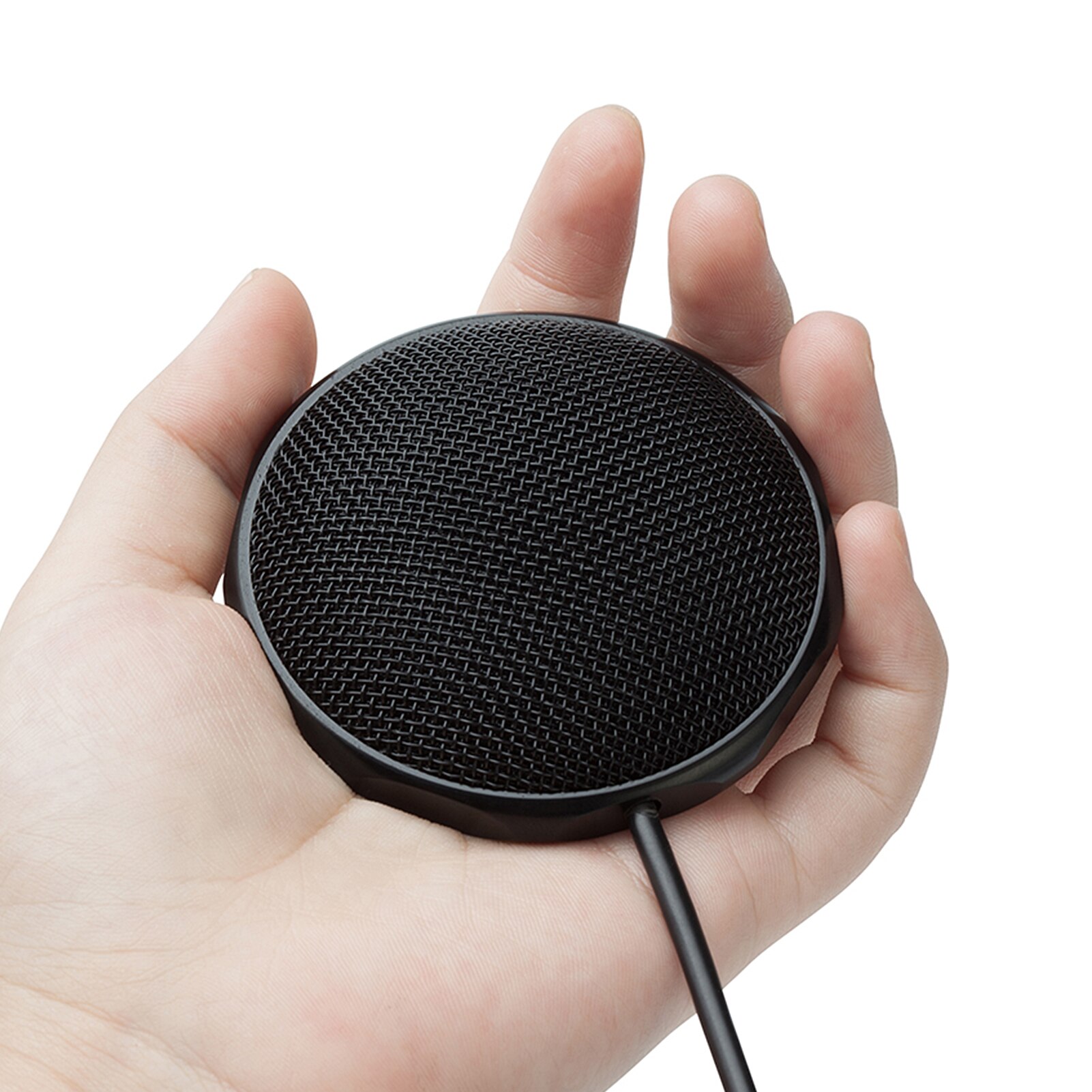 USB Omni‑directional Condenser Microphone Mini Wired Meeting Business Mic for PC Laptop