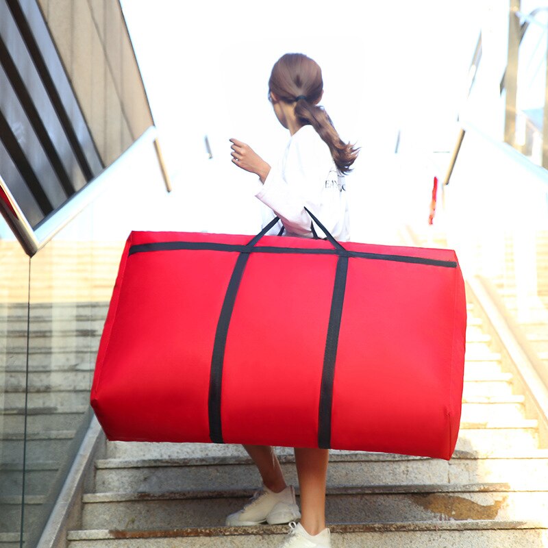 Ruchoma torba Szkoła Wyższa podręczny schowek-organizer szafa Organizer o dużej pojemności zagęszczony wodoodporny odporny na kurz kołdra na ubrania