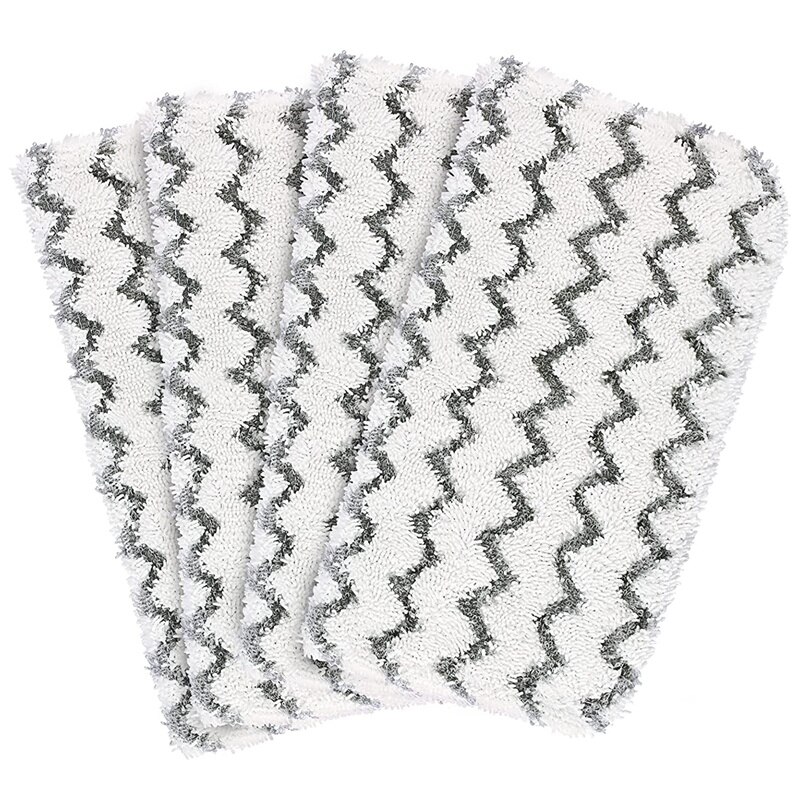 4 Pack For Shark Steam Mop S1000 S1000A S1000C S1000WM S10001C Washable For Shark Steam Mop Pads Replacement: Default Title
