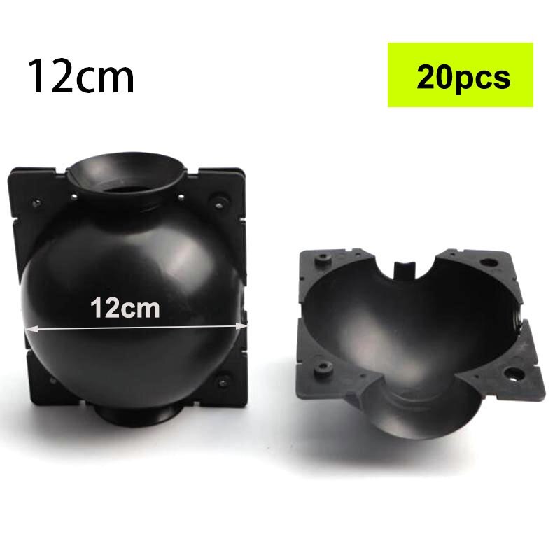10/20 st frukt växt träd rotklump rotlåda plastlåda förökningslåda ympning roter växande högtrycksförädlingsboll: 12cm 20 st