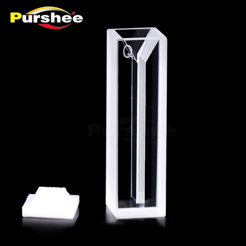 Micro quartz cuvette with lid(700ul)