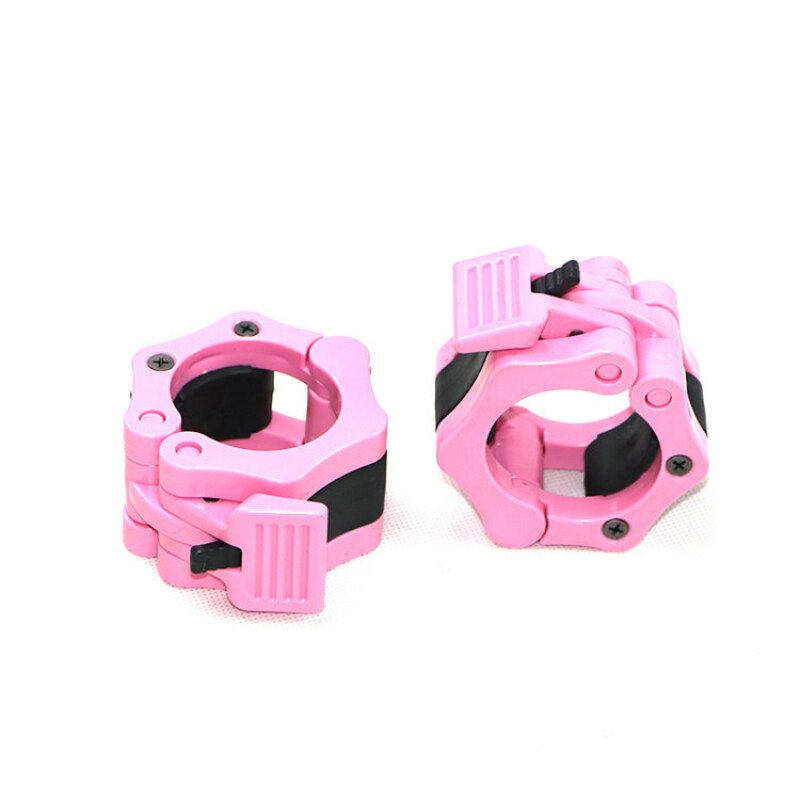 Abrazaderas de barra de pesas de liberación rápida, Clips de barra de pesas olímpica para levantamiento de pesas y entrenamiento de fuerza, 50mm
