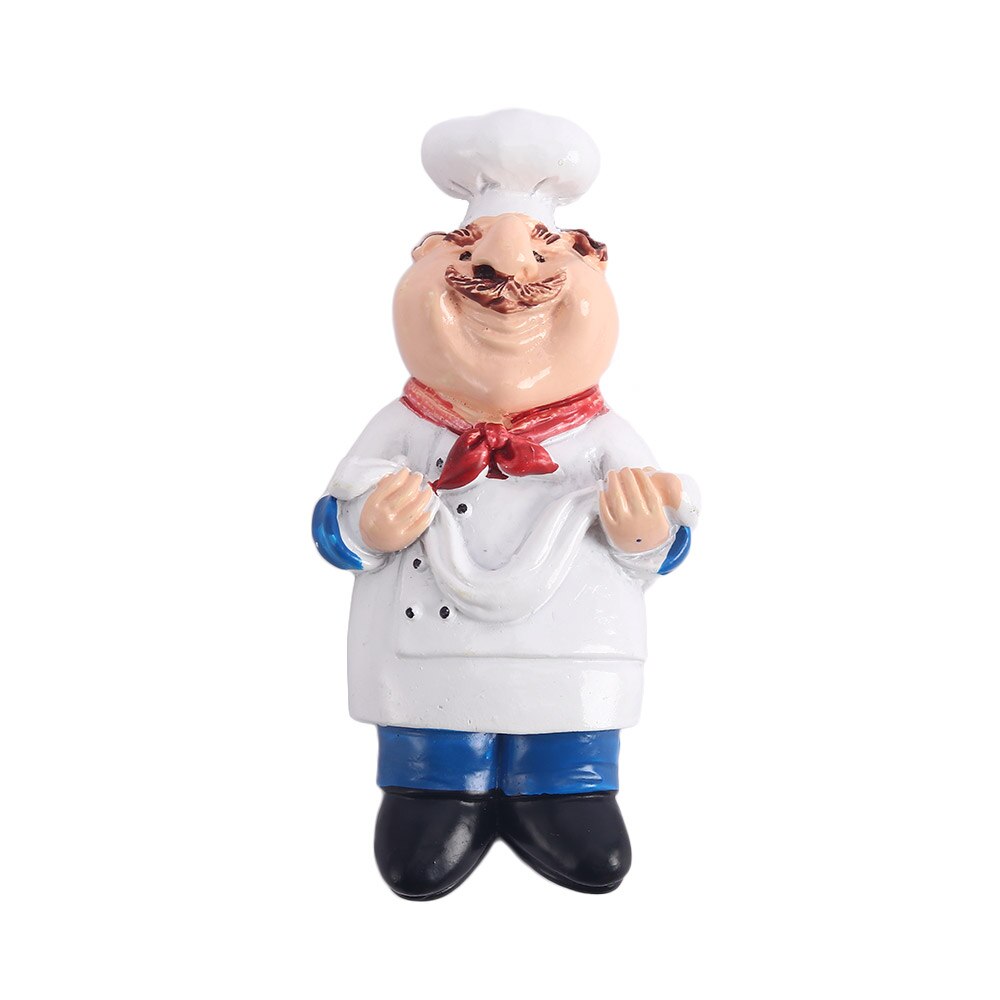 Magnetic Refrigerator Stick Cartoon Character Chef Refrigerator Fridge Magnet 3D Character Lovely Decoration Collection: 5