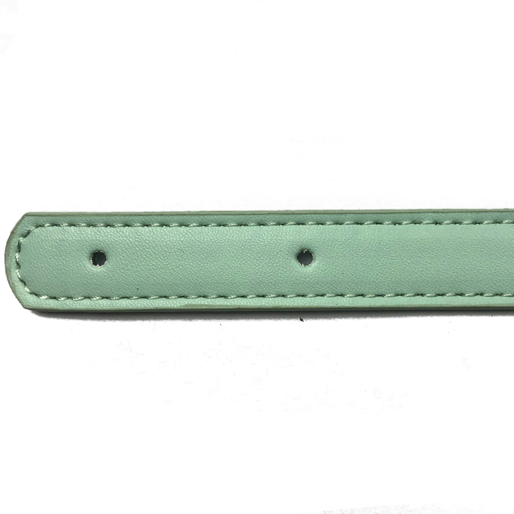 2pcs 62cm PU leather Bag Strap Handle Detachable Shoulder Bag Belt DIY Replacement strap for Handbag Band Handle Bag Accessories: Light Blue