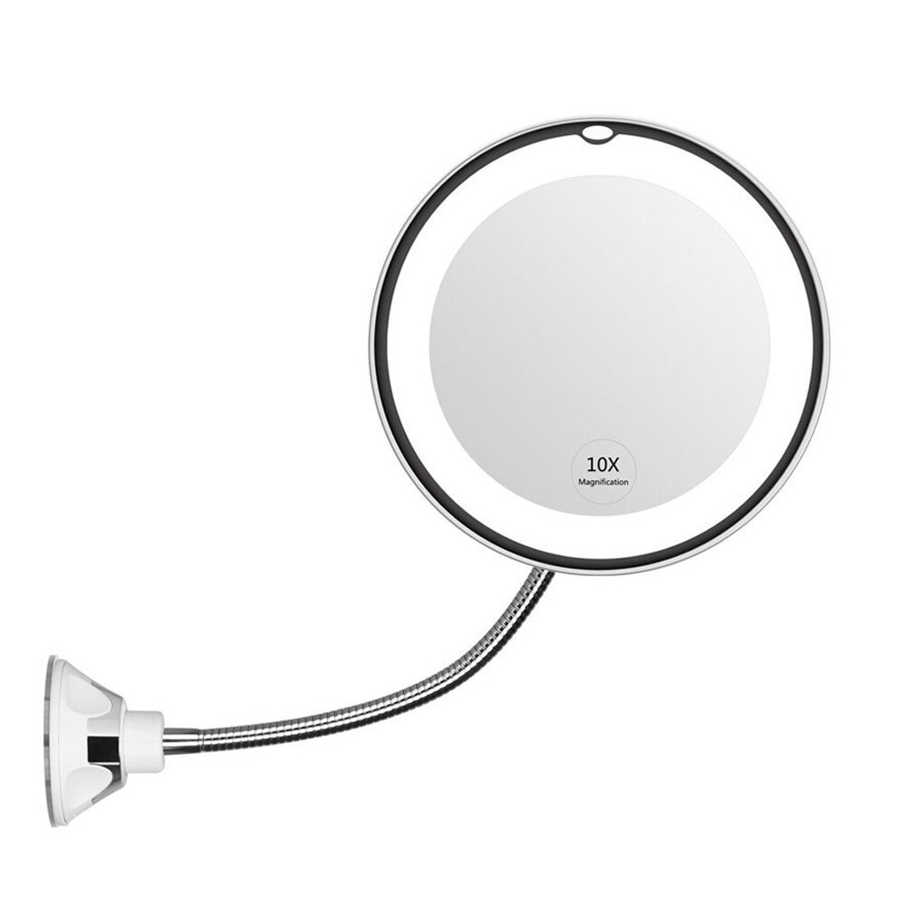 10X Magnifying Mirror makeup Light LED Magnifier Vanity Lamp 360 Degree Rotation Rotating Dressing Table Lighting: STYLE 2