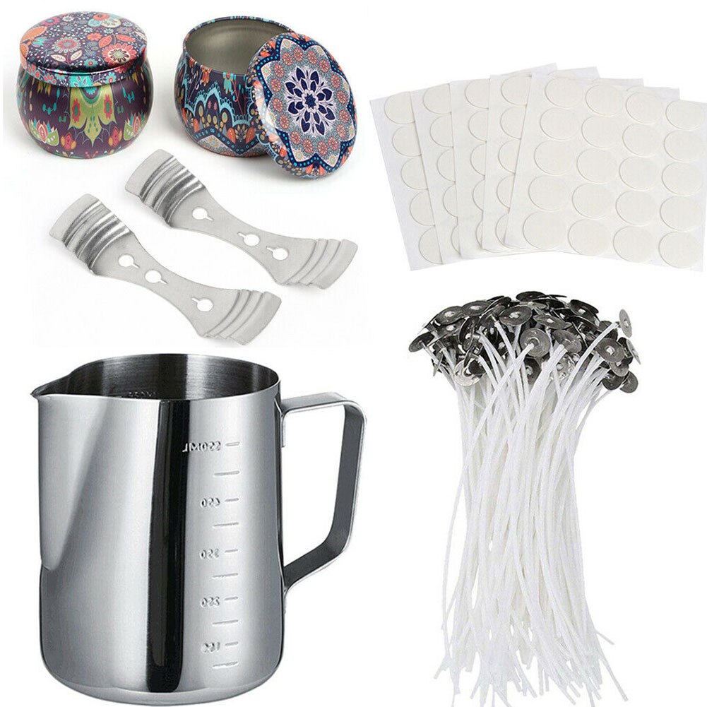 Candle Making Kit 205pcs Sturdy Wick Craft Tools C... Grandado