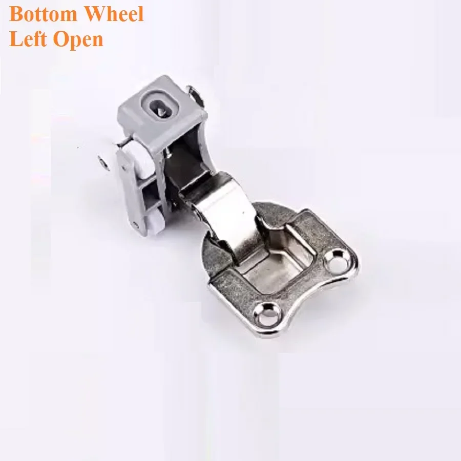 Ersatzteile für verschiebbare, zweifach gefaltete Falttür, hängendes Rad, Rollenscharnier: transparent