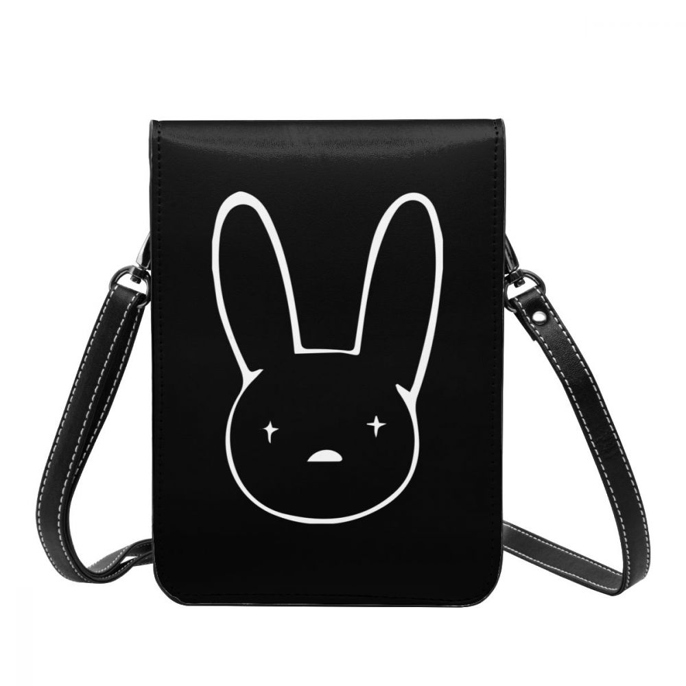 Slechte Bunny Schoudertas, Lederen Tas, Multi-Pocket Dame Tas, Student Mode-Kaart Tas, mobiele Telefoon Tas