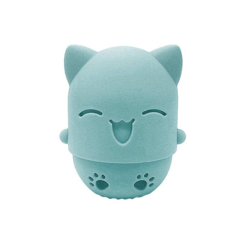 1Pc Beauty Sponge Stand Storage Case Makeup Blender Puff Holder Empty Cosmetic Egg Shaped Rack Transparent Puffs Drying Box: 03 Egg Box