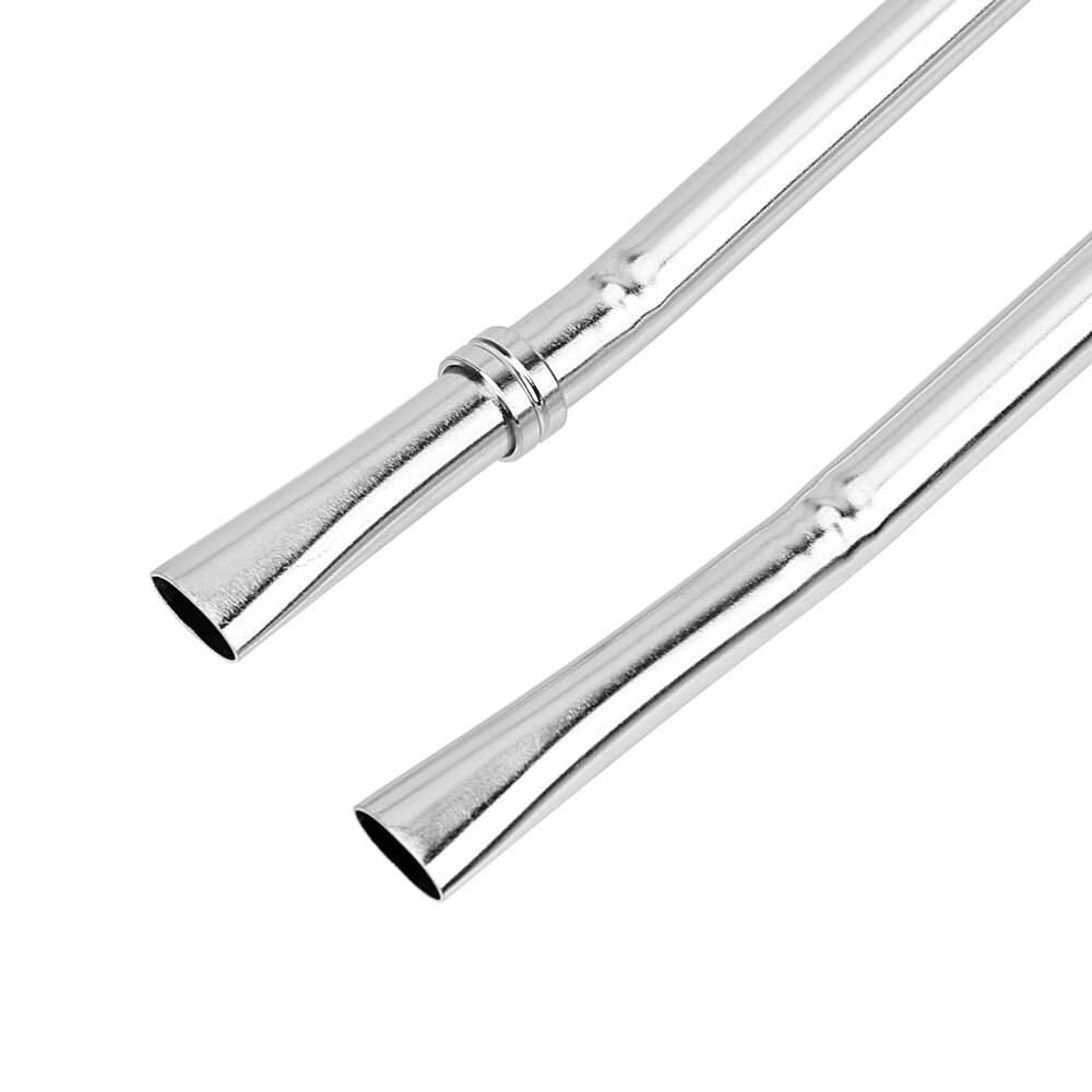 HILIFE Juice Residue Spoon Tea Filter Stainless Steel Reusable Tea Tool Drinking Straw Spoon