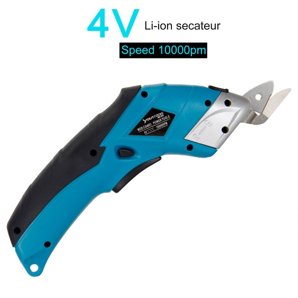 Electric Fabric Scissors Box Cutter Cordless Shears Cutting Tool for Crafts Sewing Cardboard Scrapbooking