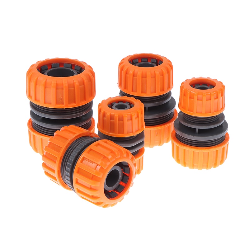 Conector rápido de manguera de riego de jardín, adaptador de junta de acoplamiento de 1/2 &quot;y 3/4&quot;, Conector de Agua ה נה ה