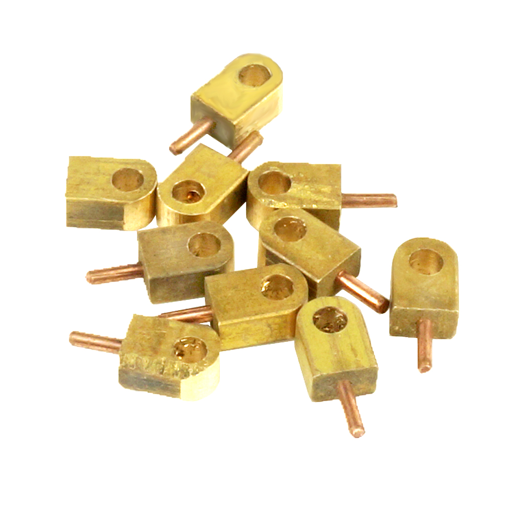 10Pcs Aluminiumoxide Koper Lassen Pin Voor HB-71B Lassen Pen Puntlassen Neelde Batterij Solderen Accessorie Puls Lassen Durabilit