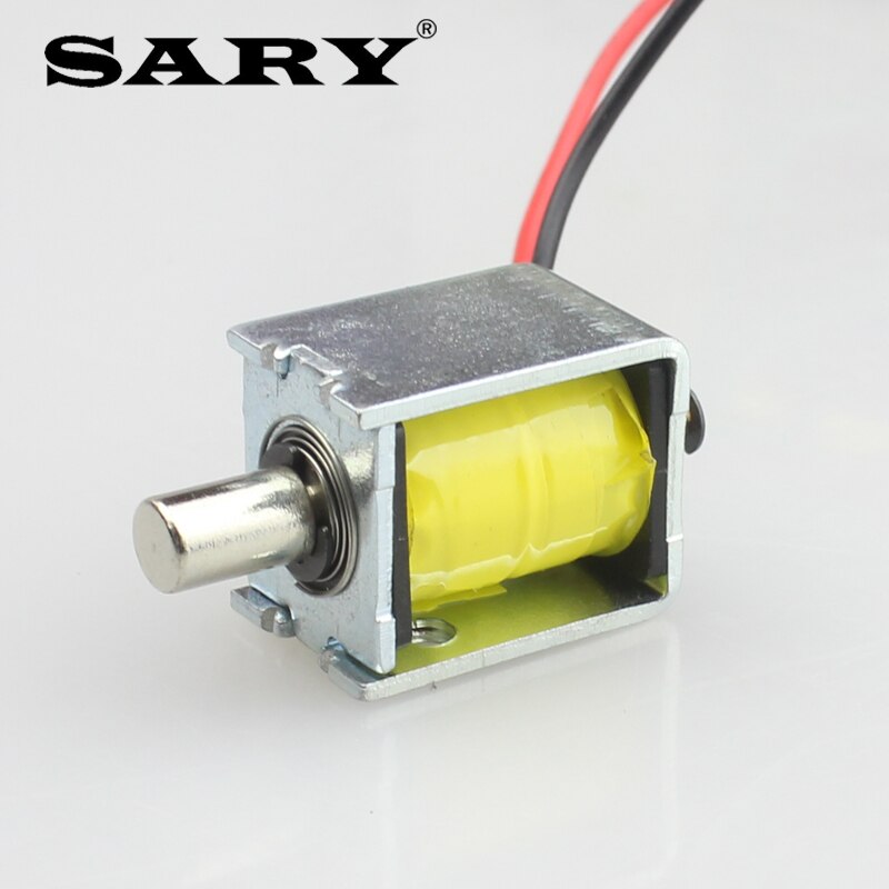 LY-02 DC12V miniature solenoid valve lock small electronic lock push and pull mode lock 1pcs
