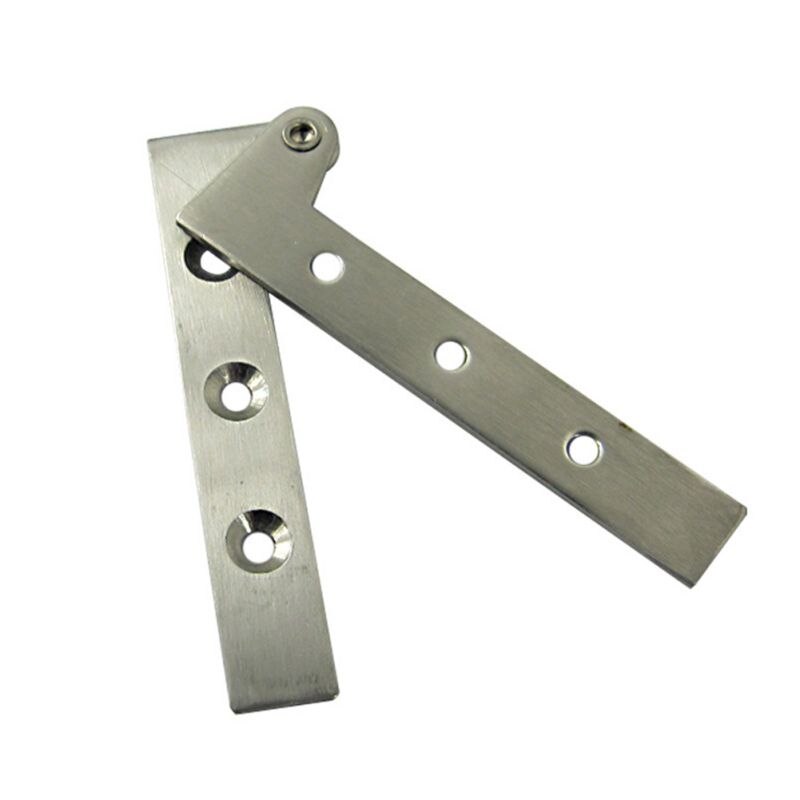 Stainless Steel Folding Hinge For Cabinet Cupboard Door Window Turning Furniture Lift up Strut Lid Flap Stay Support Hinges #: Default Title