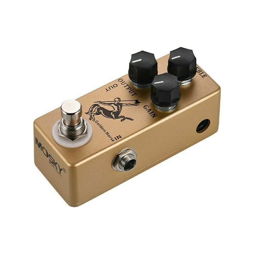 Elektrische Gitaar Pedaal Overdrive Effect Pedaal 3 Functionele Knoppen True Bypass Overdrive Pedaal Gitaar Onderdelen &amp; Accessoires