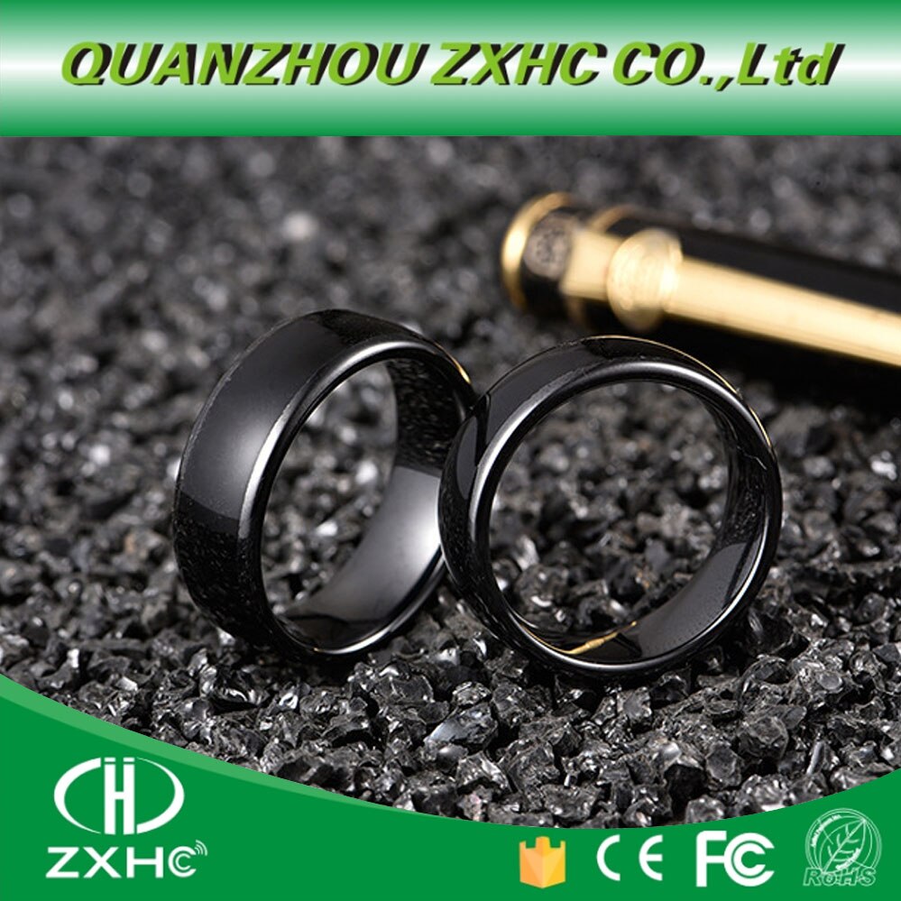 RFID Clever Ring Ich würde oder UID Chip umschreiben 125KHZ oder 13,56 MHZ RFID Keramik Clever Finger B Ring Tragen für Männer oder Frauen