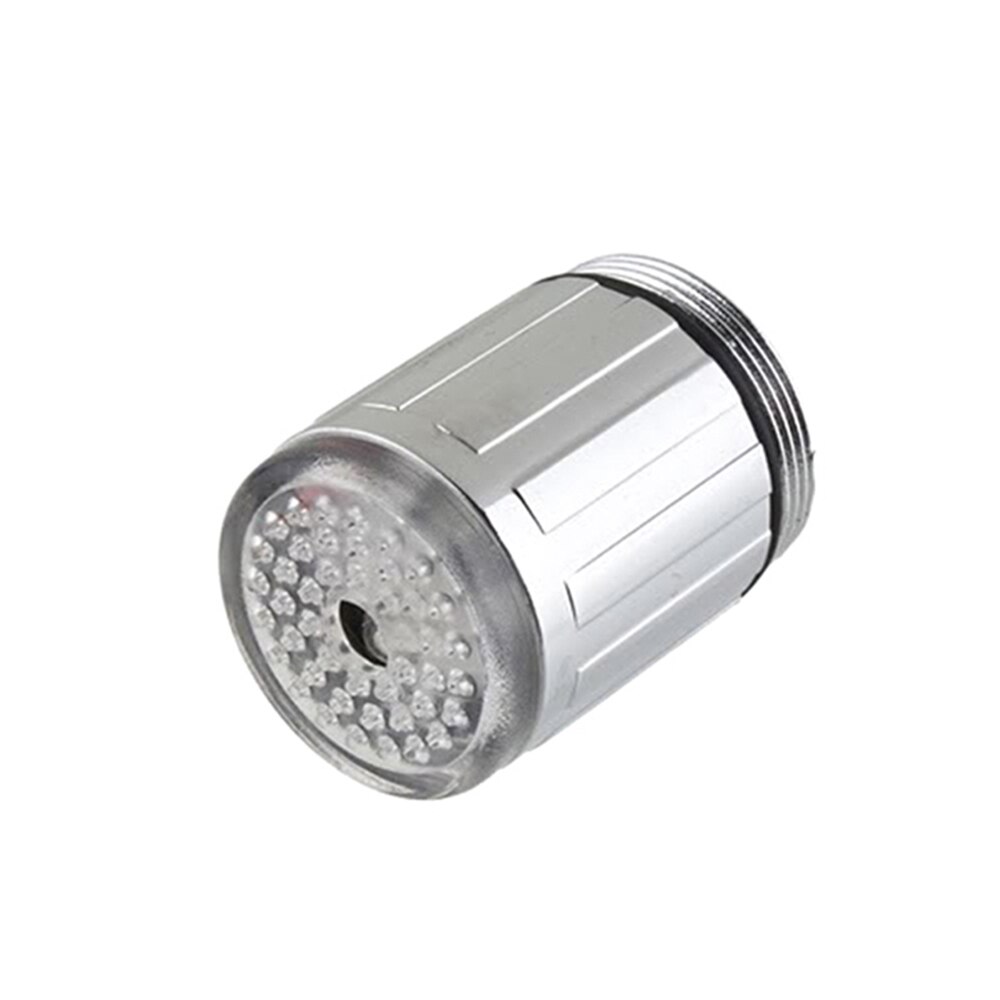 3 Kleuren Temperatuur Sensor Led Water Kraan Kraan Licht Voor Badkamer Keuken Kraan Tuiten 22Mm Draad Kranen