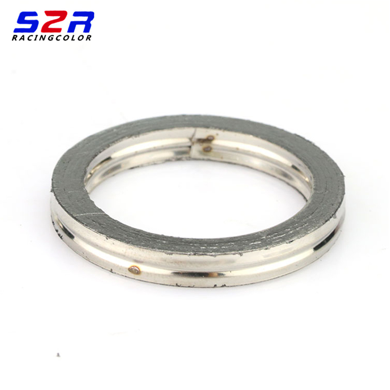 10 Pcs Motorcycle Accessoires Uitlaatpijp Pakking Voor Uitlaat Poort Behoud Ringen Yamaha 125cc 100cc 90cc 150cc Suzuki