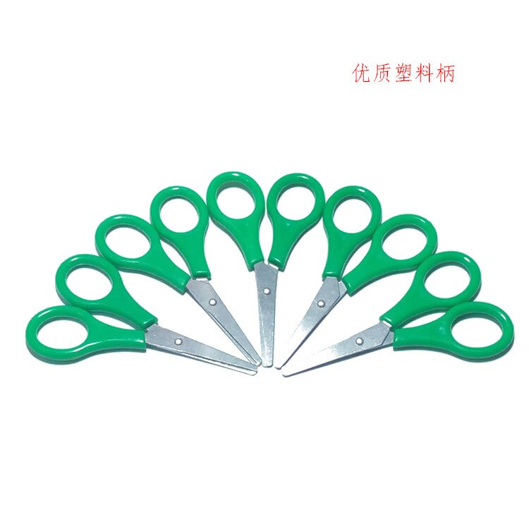 10pcs Small Scissors Sewing Kit Nail Scissors Nose Hair Student Scissors Handmade Scissors Safety Scissors Children JD001