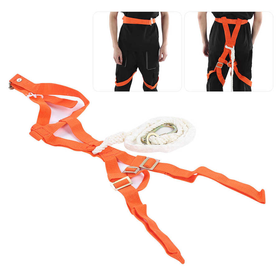 rescate emniyet kemeri Fall Protection Harness Aerial Work Safety Strap Outdoor Construction Rock Climbing Full Body