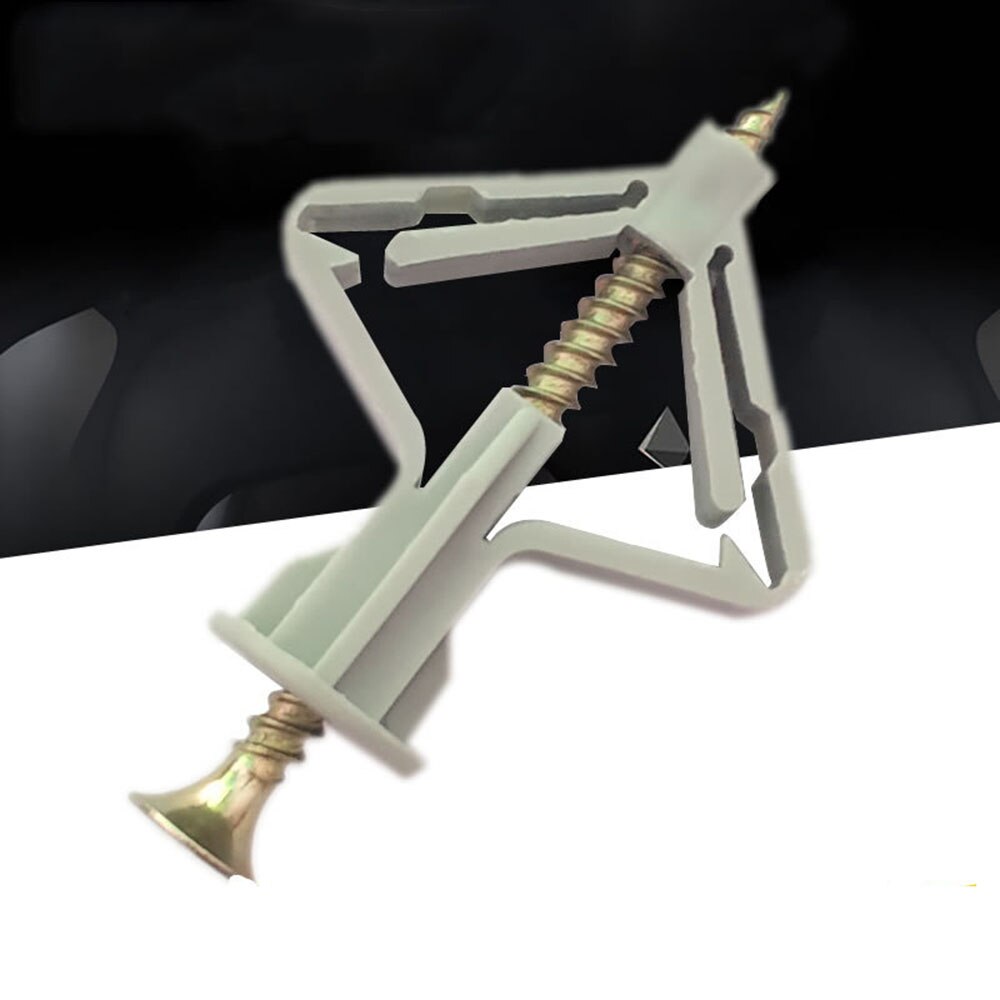 50 x Plasterboard Cavity Wall Fixings M8 x 50mm Heavy Duty Rawl Plugs