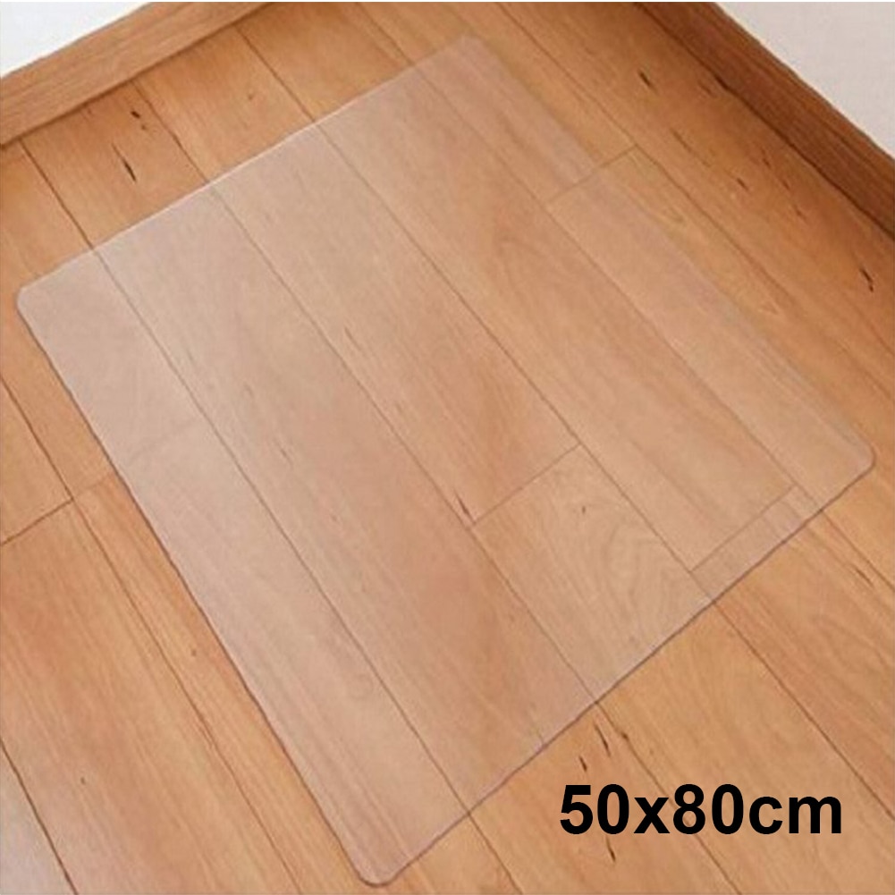 Solid hjemmekontor stue hall soverom stol matte pvc gjennomsiktig sklisikker hotell rektangel gulvbeskytter for teppe