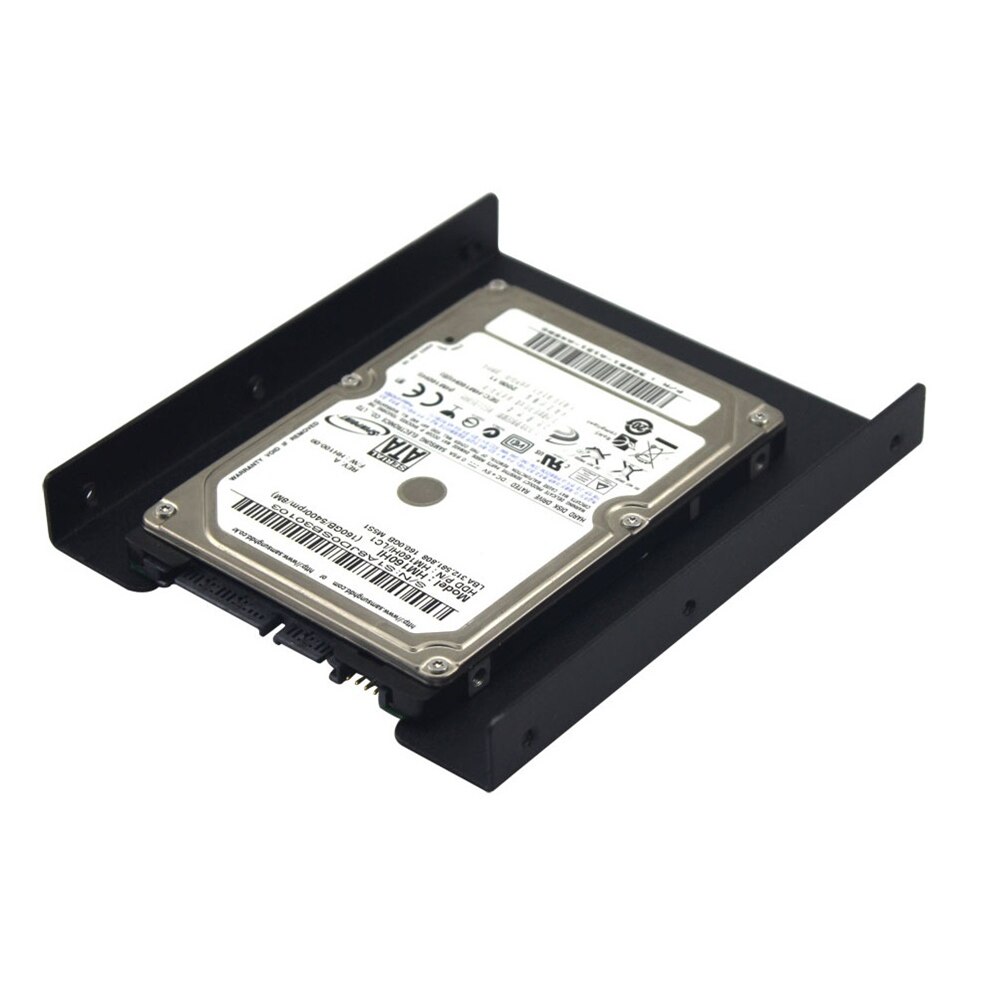 Support d'adaptateur de montage en métal Dock utile 2.5 pouces SSD HDD à 3.5 pouces 8 vis support de disque dur pour boîtier de disque dur PC