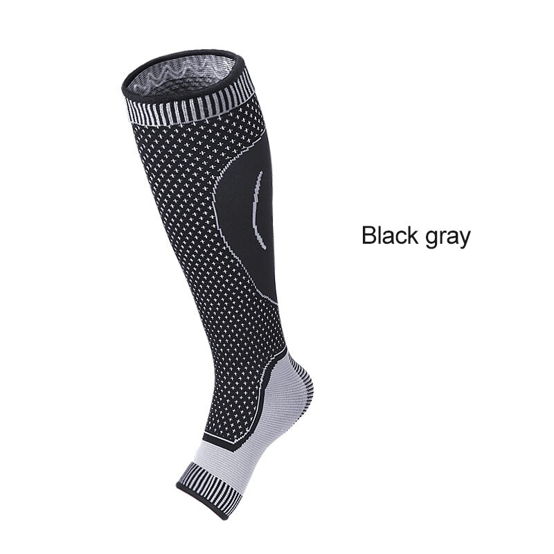 1 PCS Foot Compression Sleeve Anti Plantar Support Ankle Angel Socks Sport Protector Basketball Soccer Ankle Support Sock TSLM1