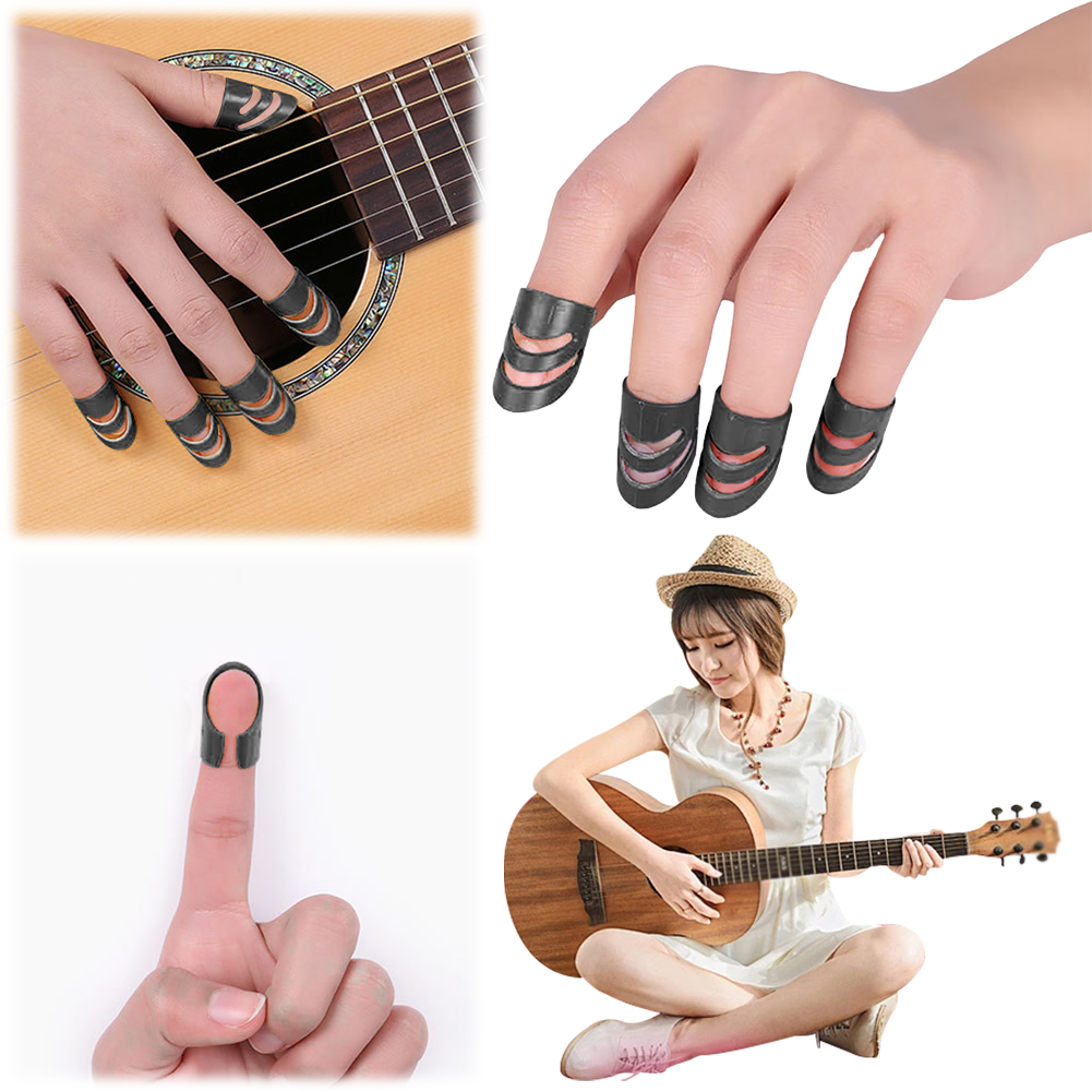 8 stk. alaska plektre, plektre, små xl, fingerplektre til strengeinstrumenter, guitarfingerbeskyttere til akustisk elektrisk guitar