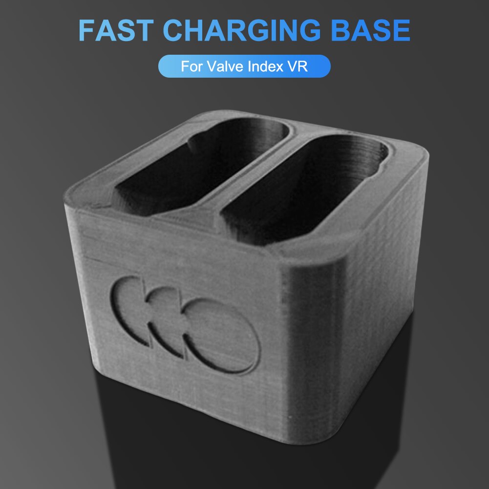 VR Controller Handle Fast Charging Dock Base For Valve Index VR Headset Hand Grip With 2 Magnetic Charging Wire