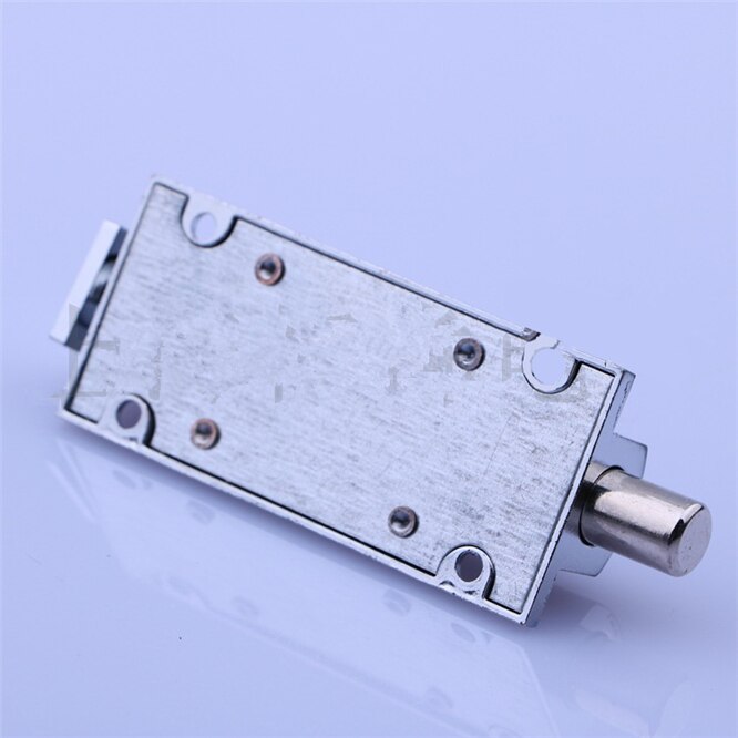 Genuine LS406 Home Door Window Zinc Alloy / Plastic Security Slide Bolt Lock for Bathroom Toilet Spring Latch