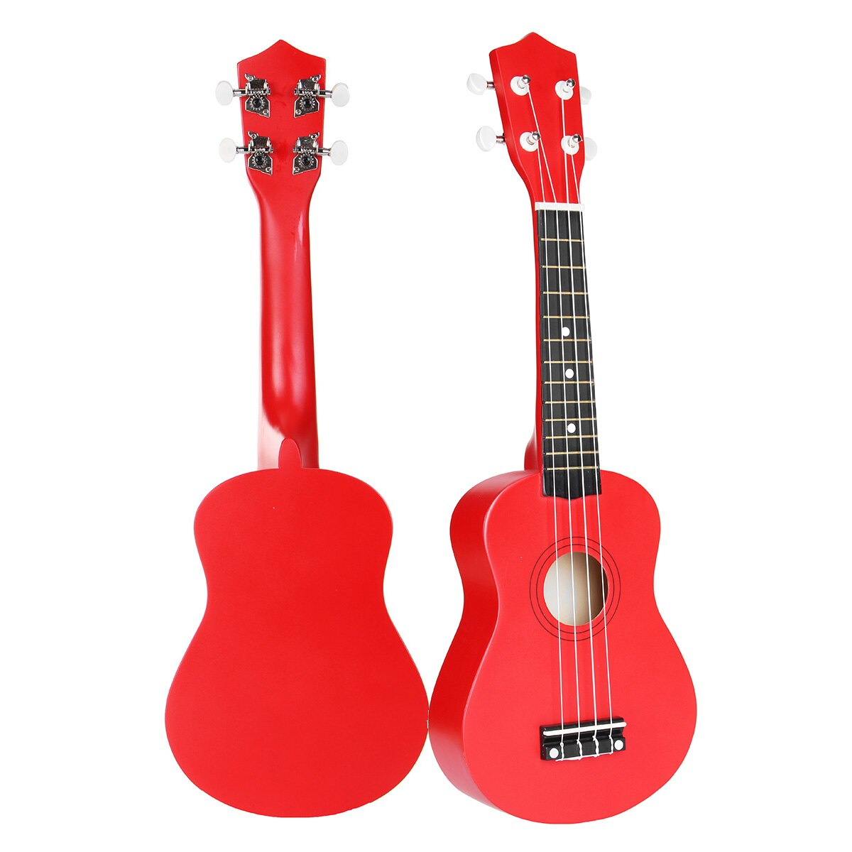 21 Inch Colorful Mahogany Soprano Ukulele Uke 4 Strings Hawaiian Guitar Guitarra Musica Instrument for Kids Music Beginner