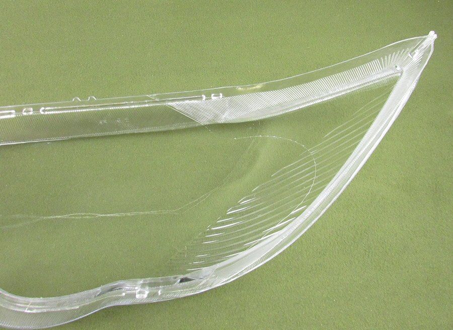 Forlygter dæksel gennemsigtig lampeskærm forlygte dæksel skalmaske forlygter glas til byd  f3/f3r 2005 2006 2007