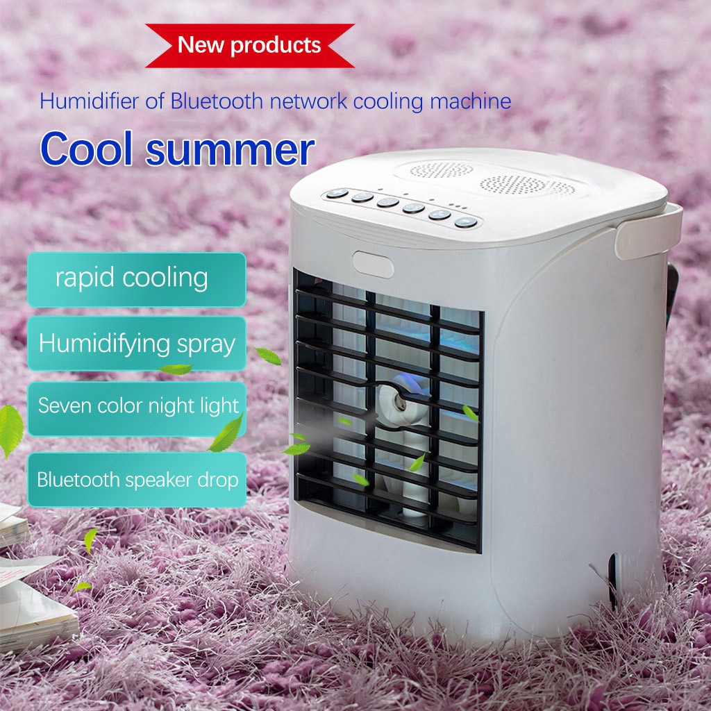 Home Mini Air Conditioner Portable Air Cooler USB Charging Portable Multifunction Air Conditioning Fan Home Refrigerator Coole z