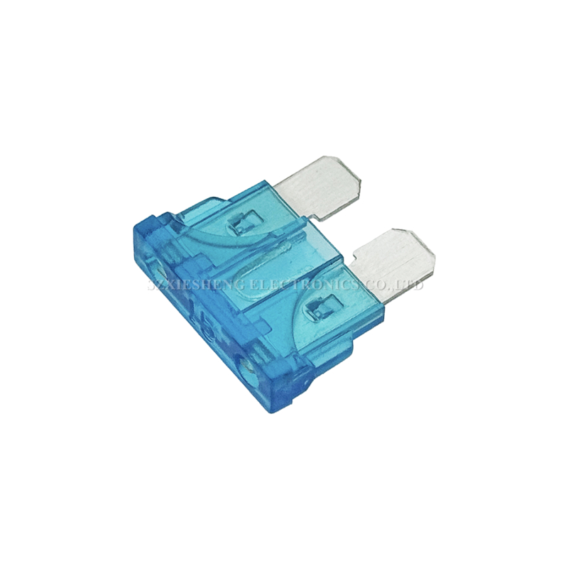 Portafusibles automático KCD3 de 2 pines, estándar medio, 15A/30A, 250V, 16A, abrazadera integrada, montaje en Panel fijo con fusible de cuchilla ATC ATO, 5 uds.