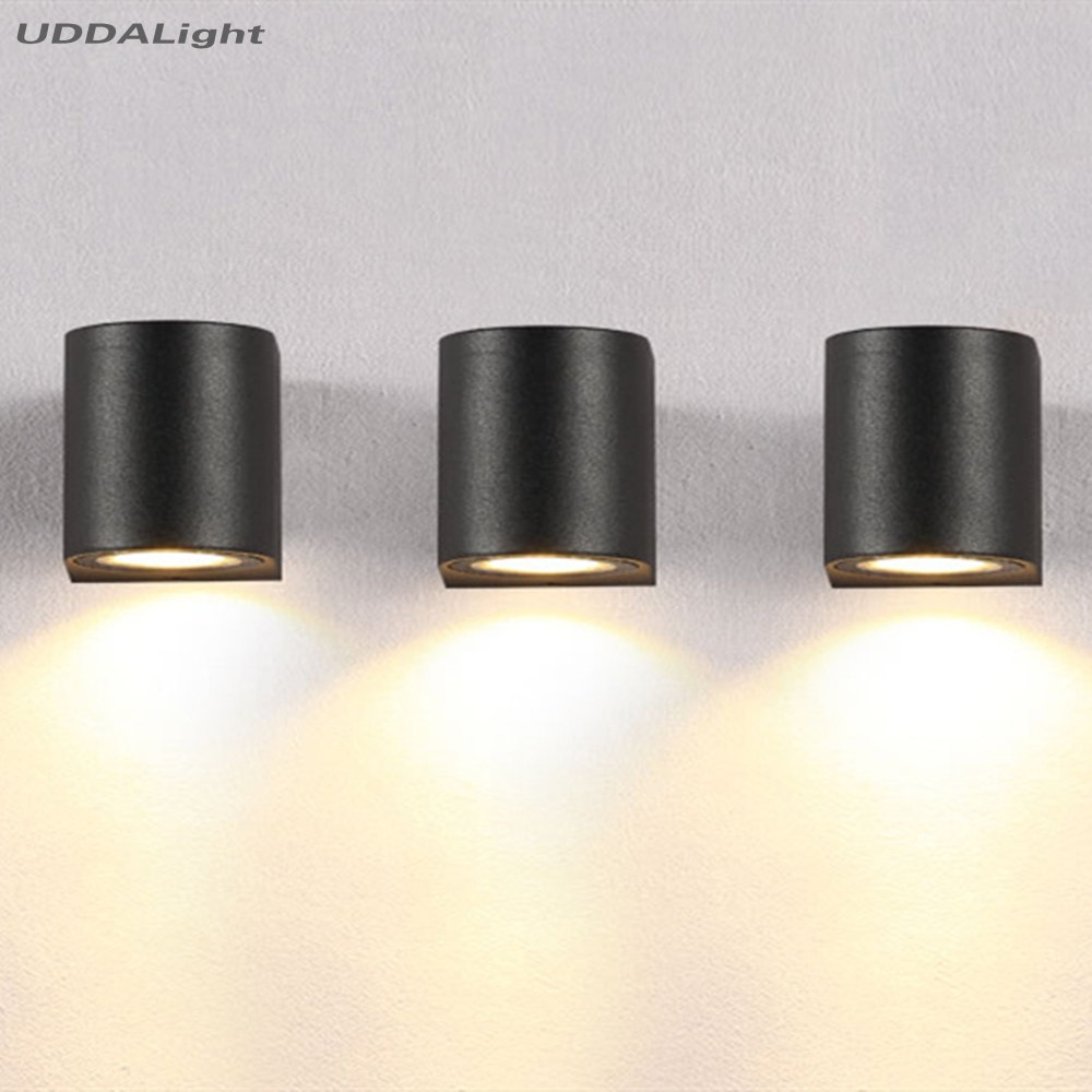 Kleur temperatuur verstelbare 3 kleur in een lamp wit warm wit natuur wit 6W 3W wandlamp outdoor