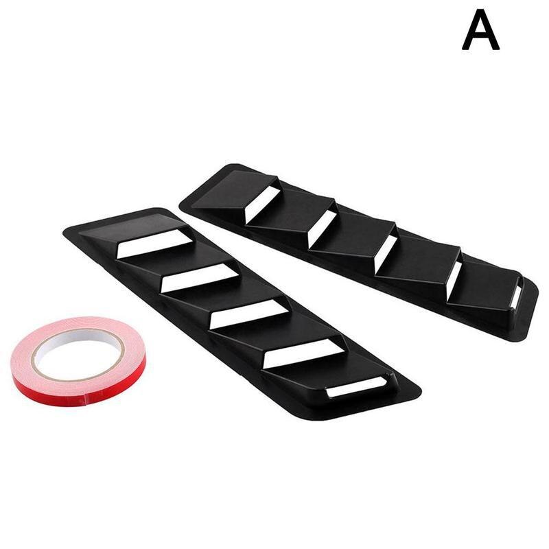 Universal Carbon Fiber Style Hood Vents Vent Hood Scoop Cover Hood S1U5: A