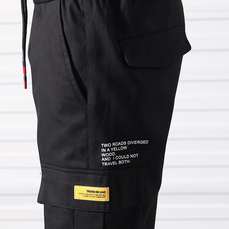 Singleroad joggers mænd cargo bukser harem hip hop multi-pocket bukser mænd streetwear sweatpants casual bukser mand